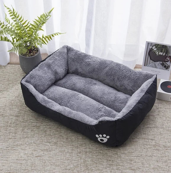 ZiloPets Plush Orthopedic Dog Bed – Soft Washable Pet Sofa Bed for Small, Medium & Large Dogs