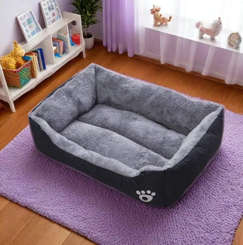 ZiloPets Plush Orthopedic Dog Bed – Soft Washable Pet Sofa Bed for Small, Medium & Large Dogs