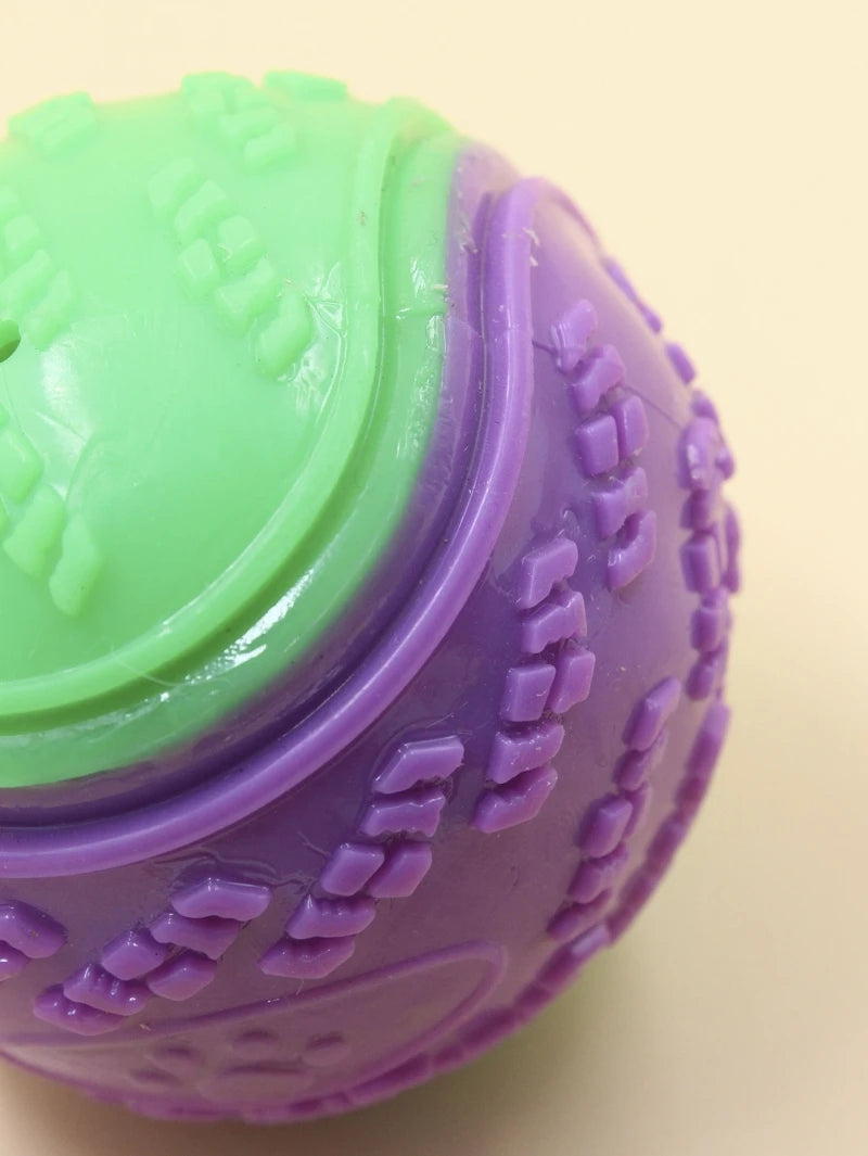 ZiloPets Interactive Squeaky Dog Ball – Durable Chew Toy for Teeth Cleaning & Play