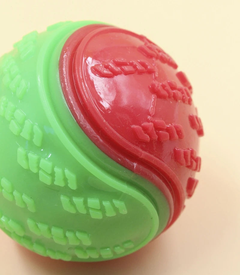 ZiloPets Interactive Squeaky Dog Ball – Durable Chew Toy for Teeth Cleaning & Play