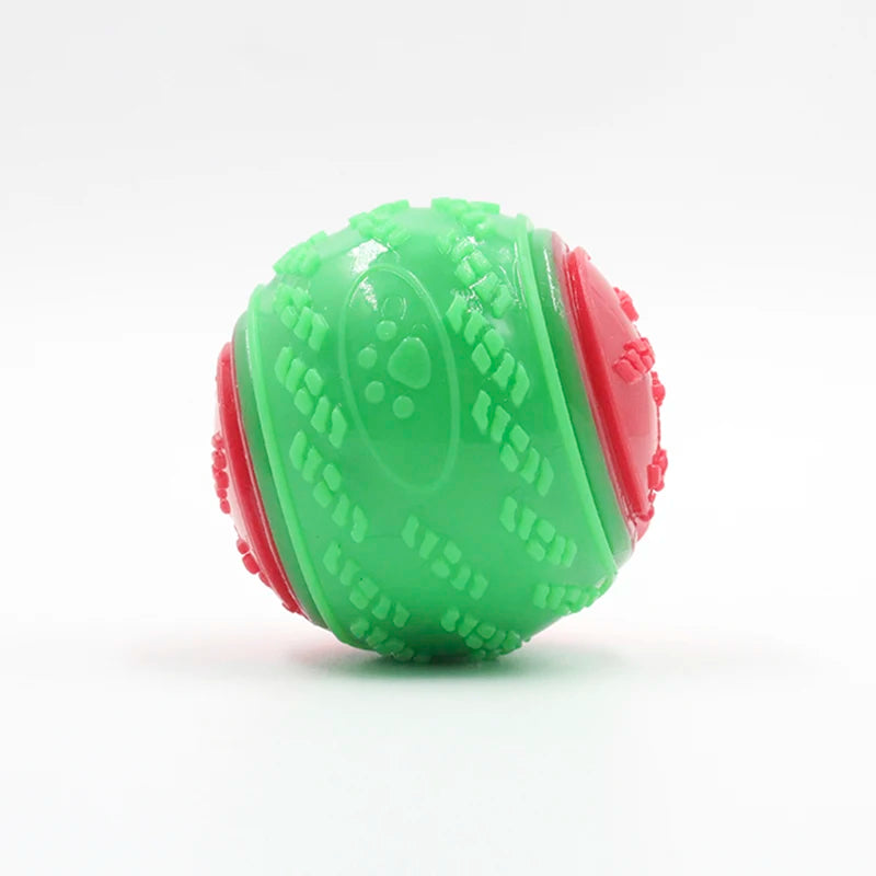 ZiloPets Interactive Squeaky Dog Ball – Durable Chew Toy for Teeth Cleaning & Play