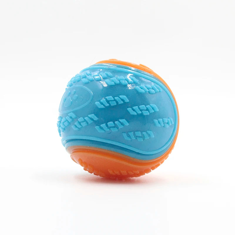 ZiloPets Interactive Squeaky Dog Ball – Durable Chew Toy for Teeth Cleaning & Play