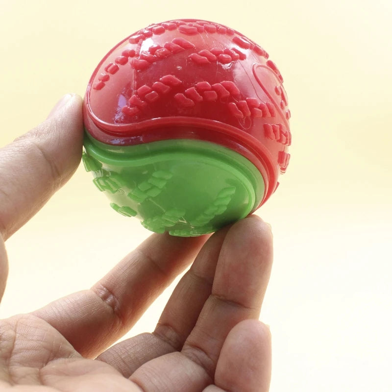 ZiloPets Interactive Squeaky Dog Ball – Durable Chew Toy for Teeth Cleaning & Play